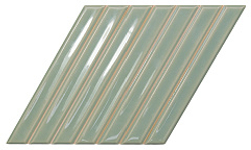 Керамическая плитка для стен WOW SPIKE BARS B Fern Gloss 15x25,9