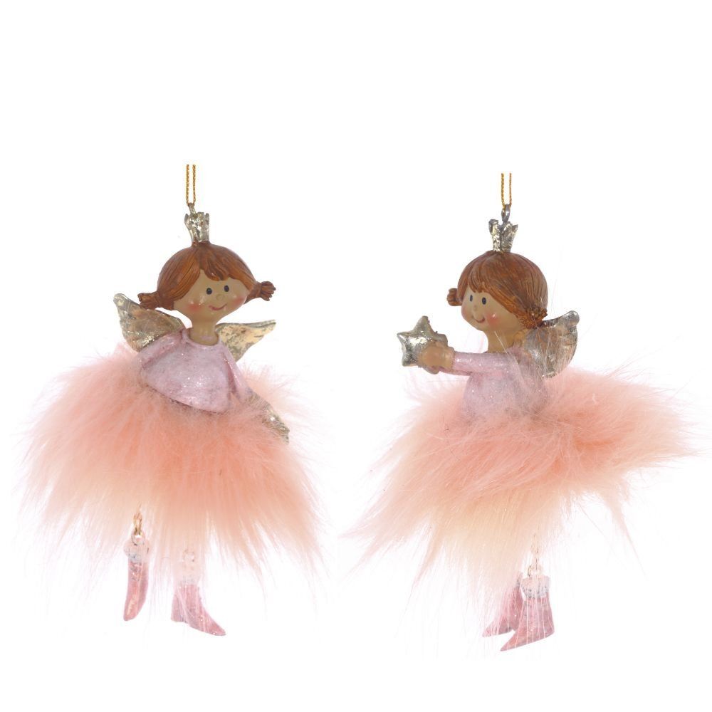 GAEM Украшение новогоднее "Ангелочек, L5 W5 H11 см, 2в.