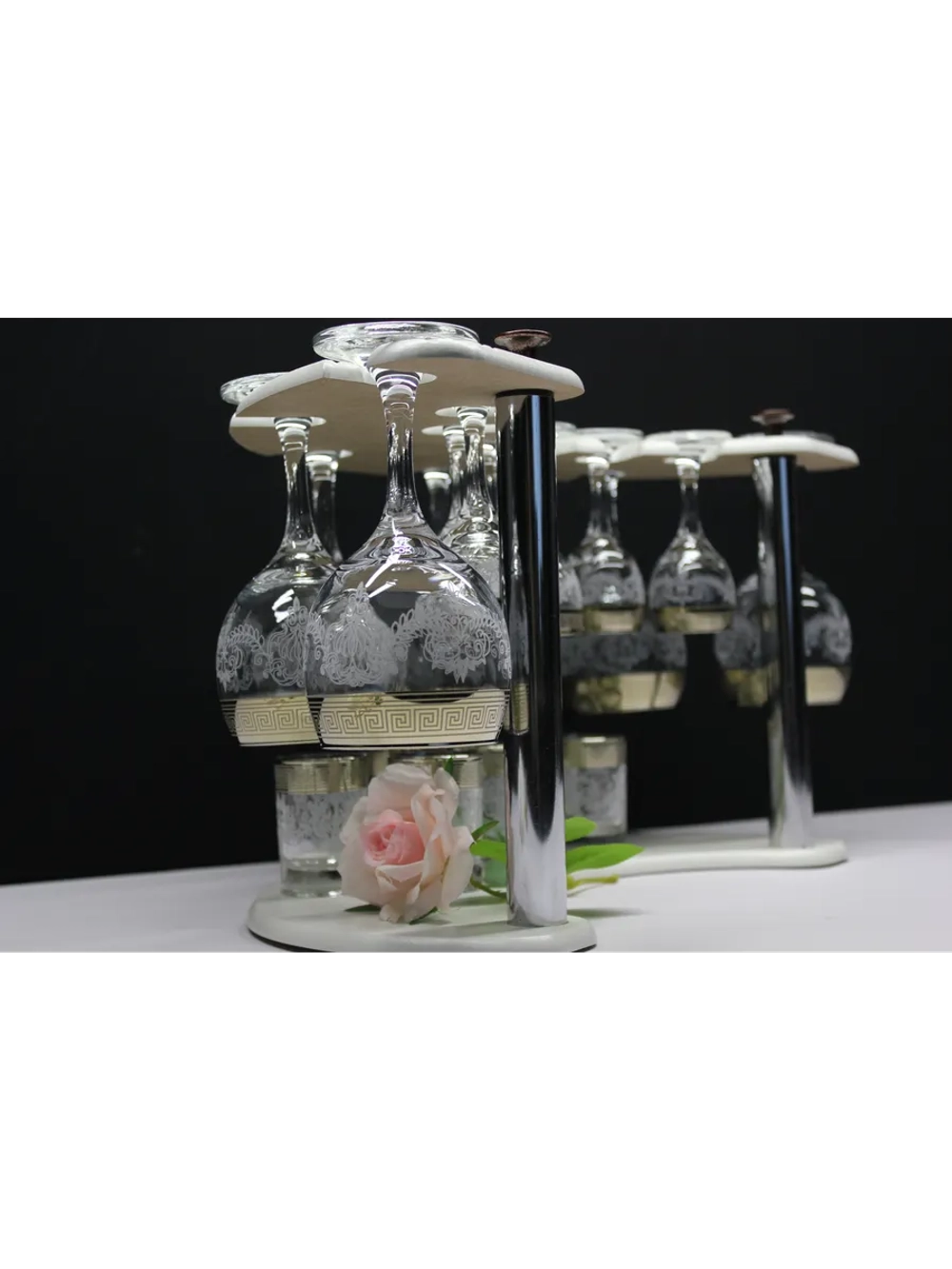 Барный набор 18 предметный с фужером