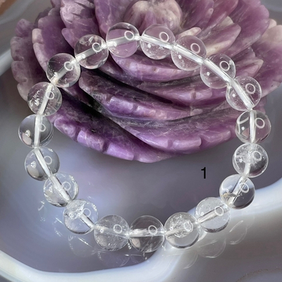 55932  Горный хрусталь Браслет 10мм