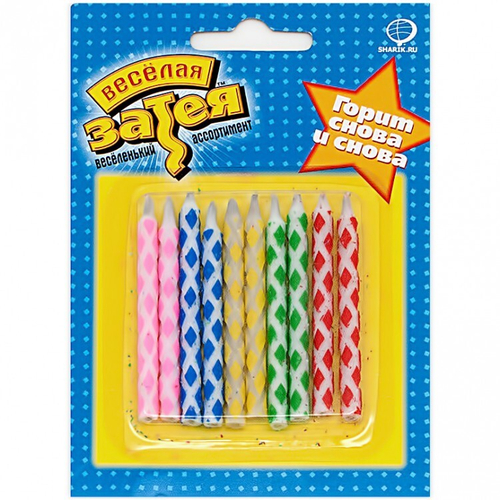 Свечи для торта магические