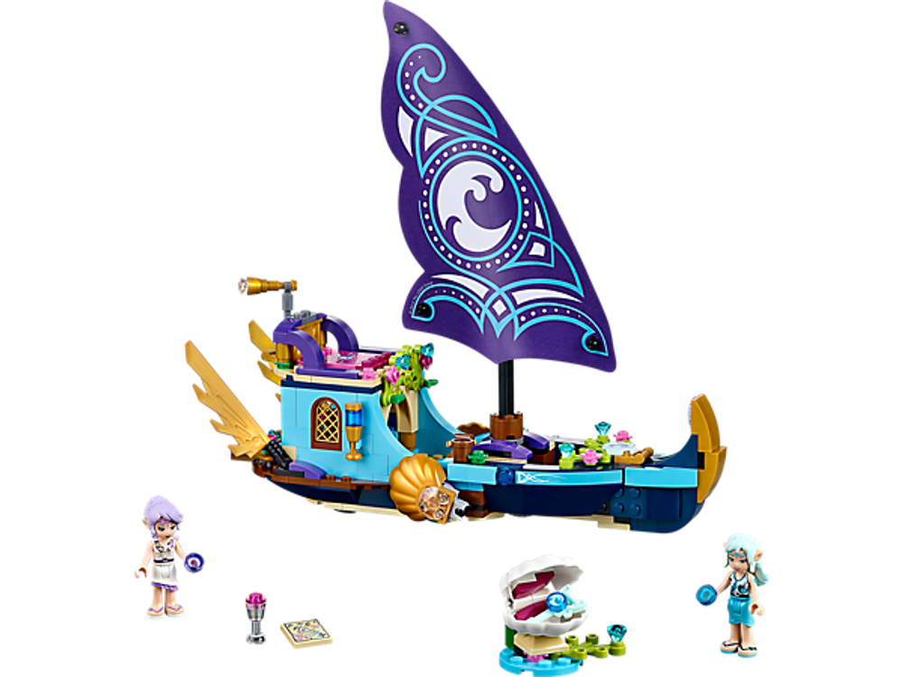 LEGO Elves: Корабль Наиды 41073 — Farran and the Crystal Hollow Naida's Epic Adventure Ship — Лего Эльфы