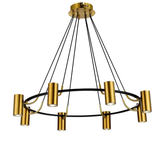 D2126-DWS-8 BLACK+BRASS (1) Светильник (NW)