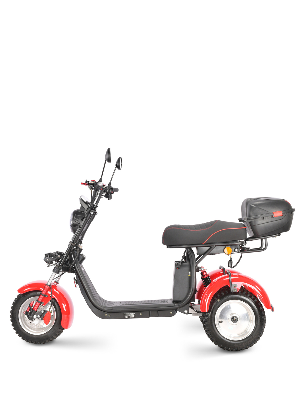 Электроскутер WHITE SIBERIA IKRA 178W Red