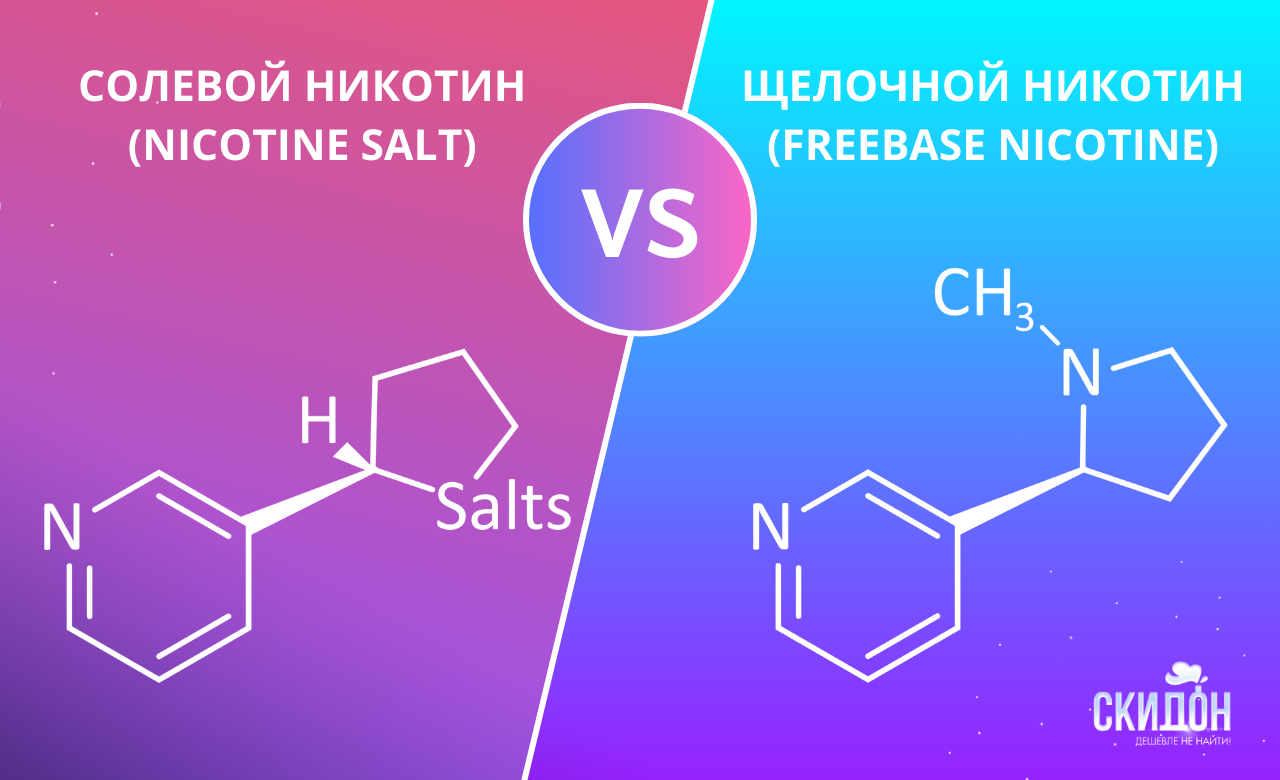 Что вреднее: солевой или щелочной никотин?