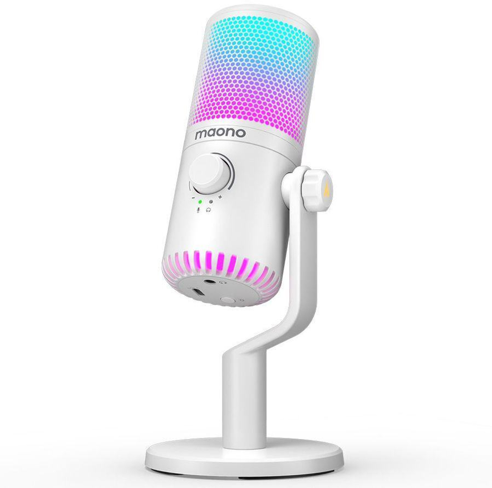 USB-микрофон Maono DM30RGB White
