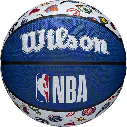 Мяч баскетбольный Wilson NBA ALL TEAM BSKT BL SZ7 COMPOSITE LEATHER