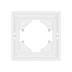 Рамка пластиковая FRM-TENDO-SFPL-1-WH (Arlight, -) 054645