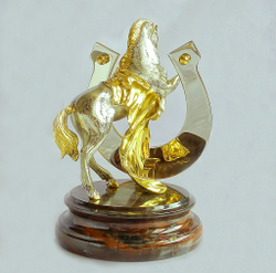 Подкова "На счастье". Яшма