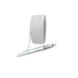 ЭРА Кабель коаксиальный SAT 703 B,75 Ом, CCS/(оплётка Al, 75%), PVC,цвет белый, бухта 50 м, SIMPLE | 