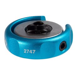 KING TONY 2747 Трещотка вороток 1/4", 72 зубца, дисковый механизм, для вставок (бит)