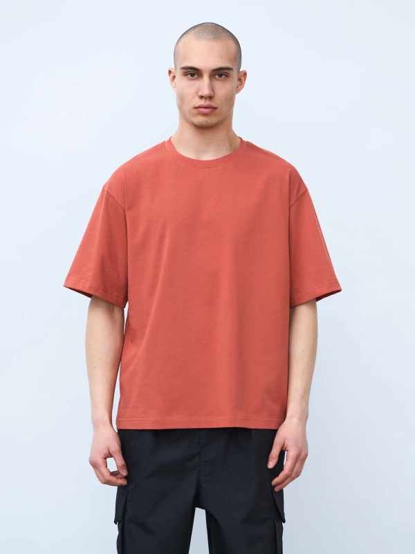 Футболка оверсайз (терракот) 230 г