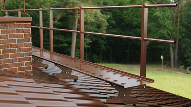 Мостик кровельный Fachmann КМ/3/800-3/2470х350х1,5 Оц. Фальцевый крепеж