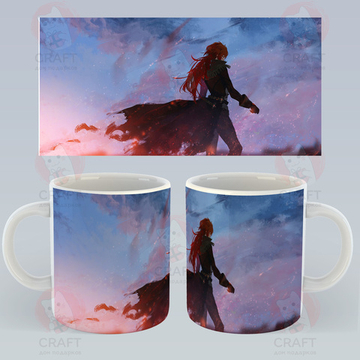 Кружка "Genshin Impact / Геншин - Дилюк (закат)"
