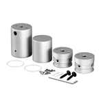 Набор для вертикального накладного монтажа Maytoni Nemo D25 серебро 20311