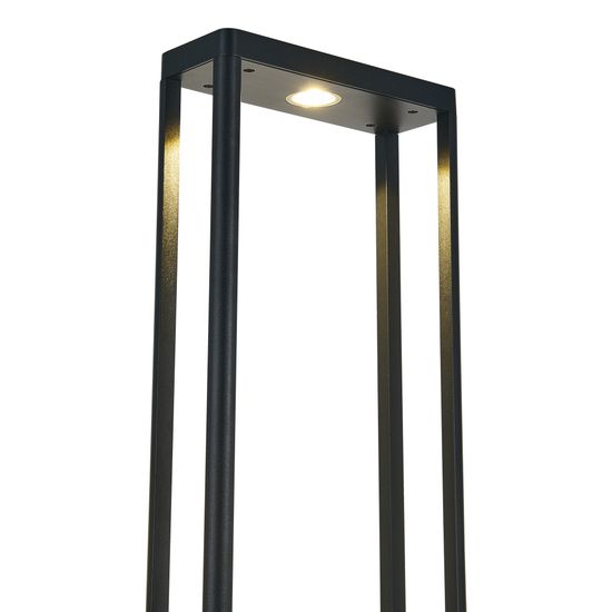 SL9534.415.01 Светильник уличный напольный ST-Luce черный/черный LED 1*9W 2700K ELMA