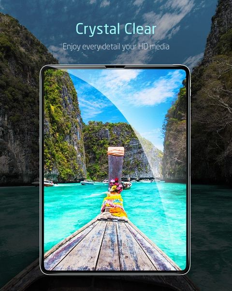 Закаленное защитное стекло ESR HD Ultra Clear High Definition для Apple iPad Pro 11" (2018,2020)