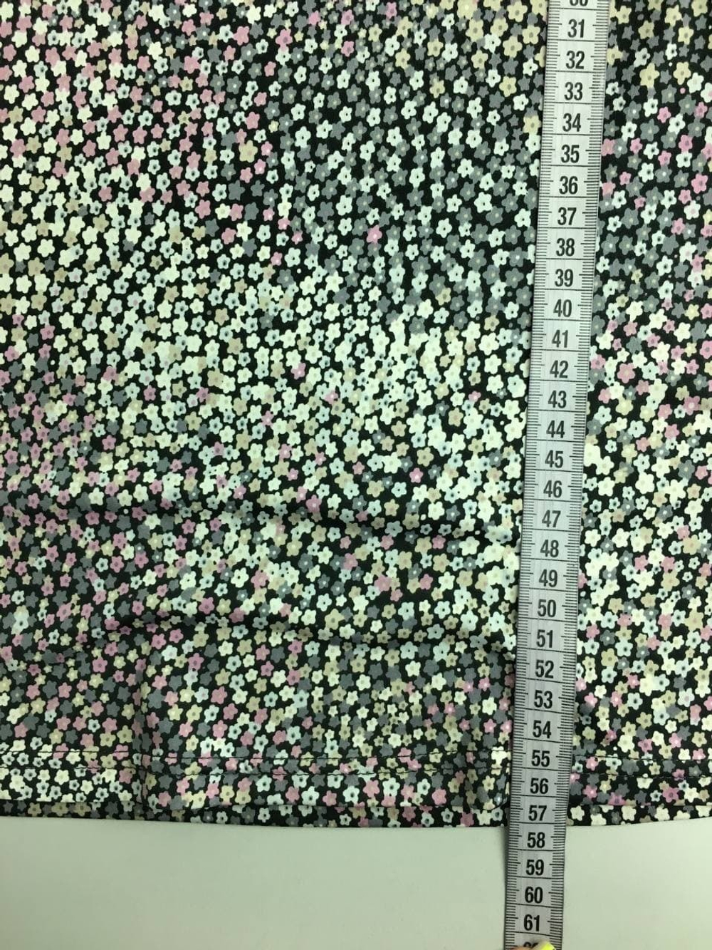 Блуза с цветочным принтом 46 размер