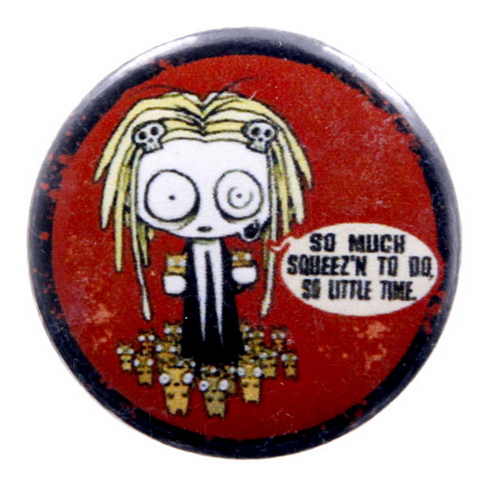 Значок Девочка ( so much squeez'n to do, so little time )