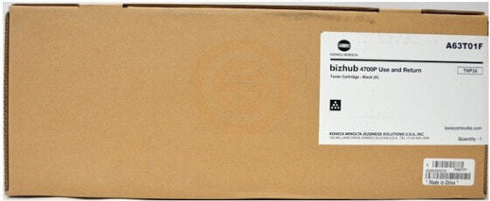 Konica Minolta A63T01H тонерный картридж Подлинный Черный 1 шт