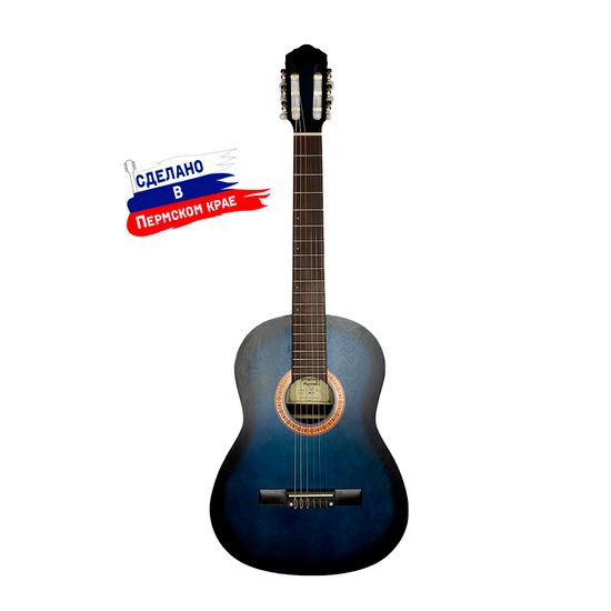 Классическая гитара Кунгурская Акустика K-Blue