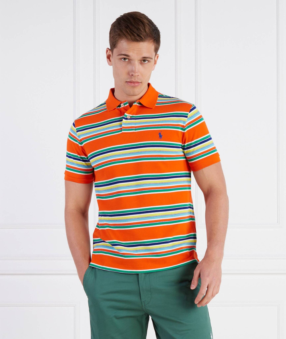 Поло POLO RALPH LAUREN - оранжевый(710898608)