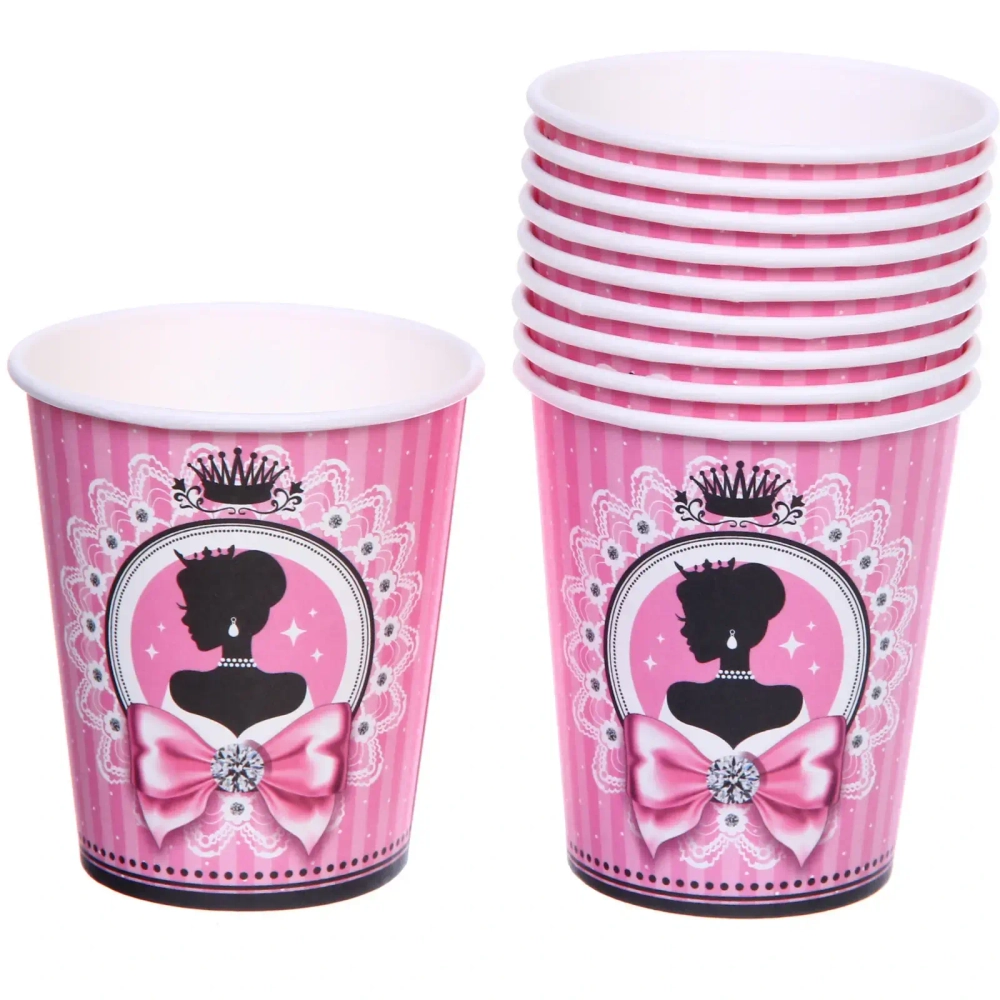 Стакан бумажный 0,2л в наборе 10 шт «Очаровательный образ»