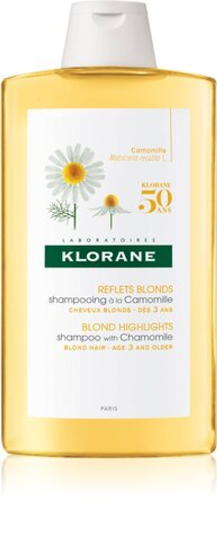 Klorane Chamomile - шампунь для светлых волос /   400  ml  / GTIN 3282770149289
