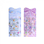 Наклейки-стразы Alingar, акриловые, "Праздничное ассорти", цветочки, звездочки, корона, пакет с европодвесом