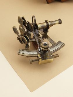 Nautical Морской секстант в деревянном футляре