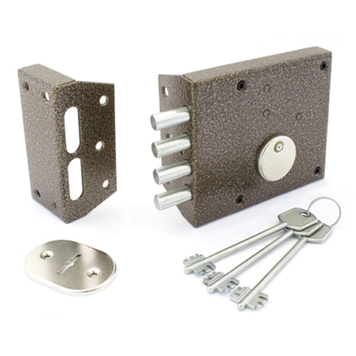 Замок накладной Д-град Зенит ЗН-4-2 медь  тяж  /2655