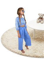 02-95-3 Комплект для девочки (футболка и брюки)