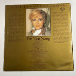 Винтажная виниловая пластинка LP Helena Vondrackova I'm Your Song (Чехословакия 1985)