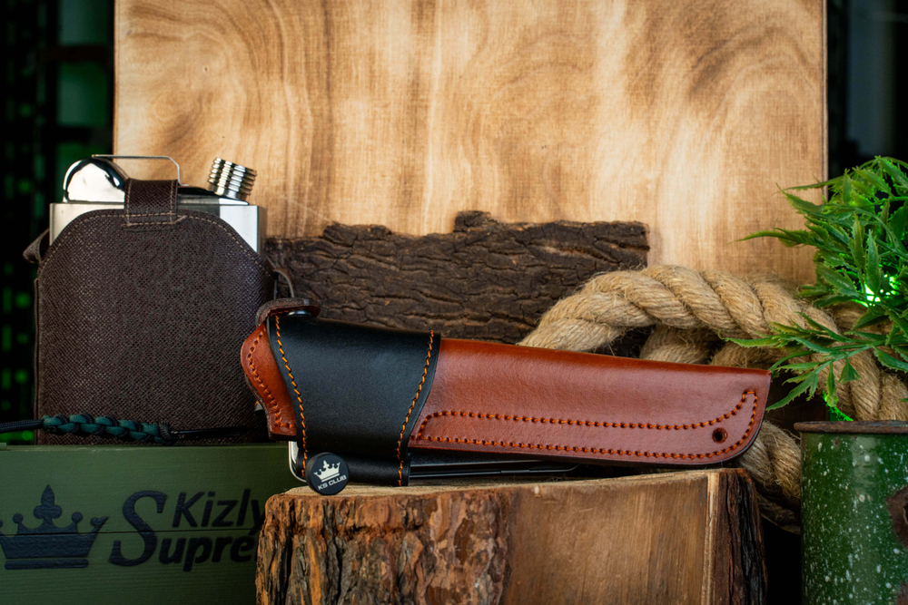 Тактический нож Intruder VG-10 (Cryo) StoneWash Орех