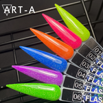 ART-A Гель-лак Flash NEON 06, 8 мл