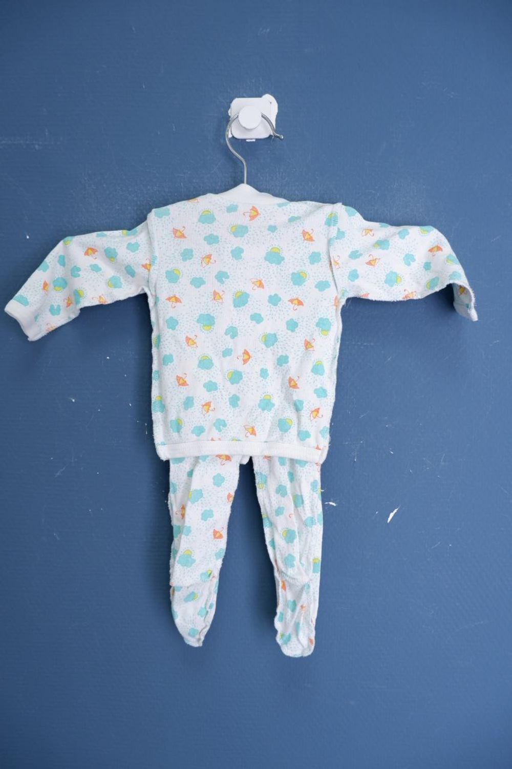 Костюм из хлопка на 1-3 месяца