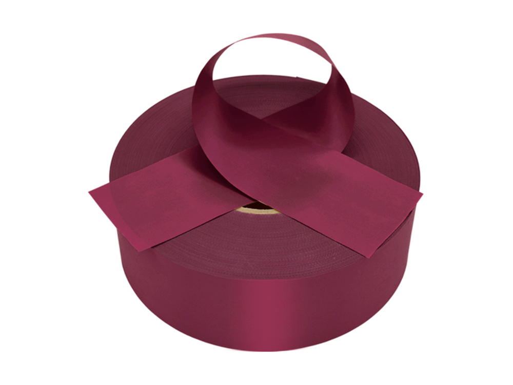 Лента плиссированная для наградных розеток. 050 бордовая