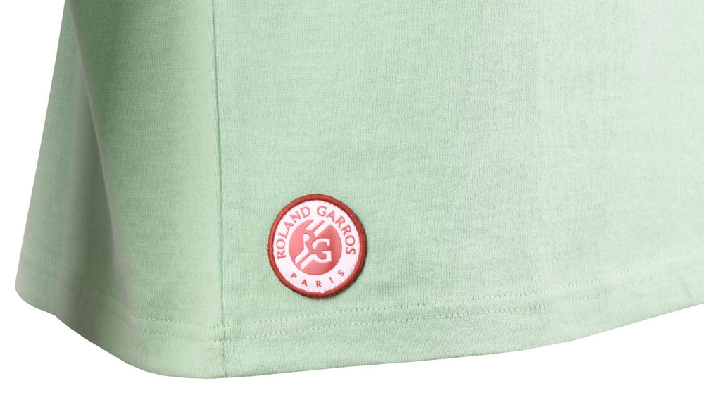 Футболка для мальчика теннисная Lacoste Kids Roland Garros Edition - зеленый