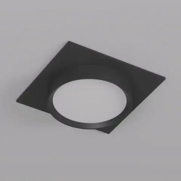Встраиваемый точечный светильник 1*GX53 DK2091-BK чёрный Flat Denkirs