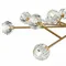 SL1166.303.18 Светильник подвесной ST-Luce Латунь/Прозрачный G9 LED 18*5W ROMANO