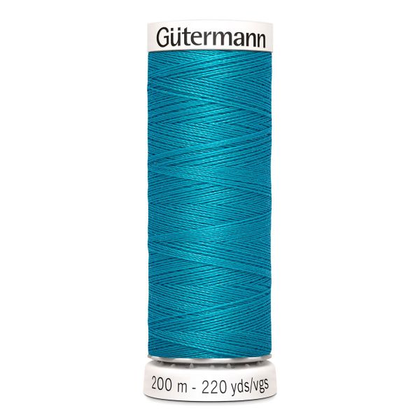 Нитки универсальные Gutermann Sew-all 100 (200 метров), 5 кат. | 946 т.бирюзово-голубой