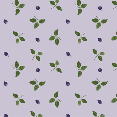 Черничка. Фиолетовый фон. Blueberry. A purple background.