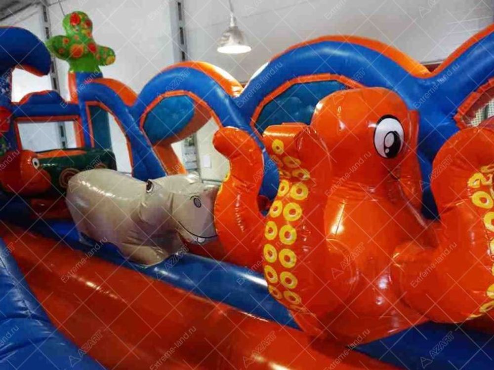 Батут "Морские обитатели"