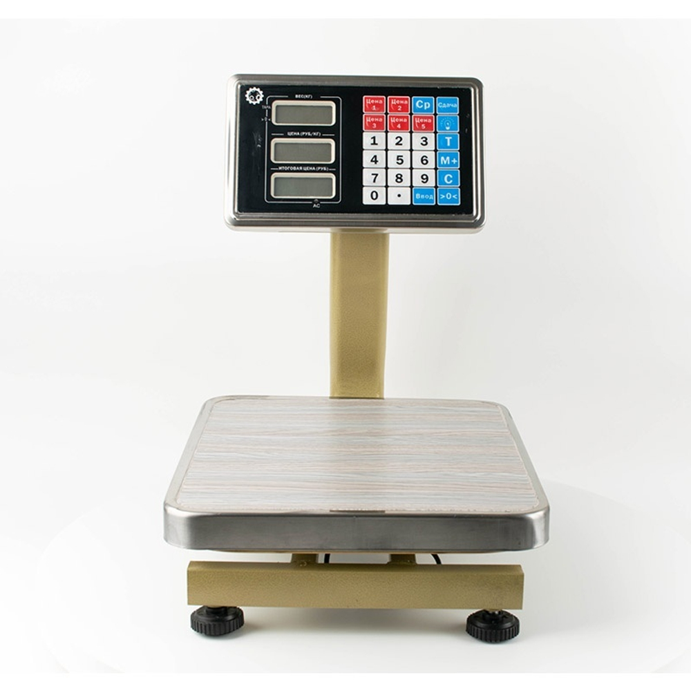 Напольные торговые весы Foodatlas 60кг/10гр ВТН-60