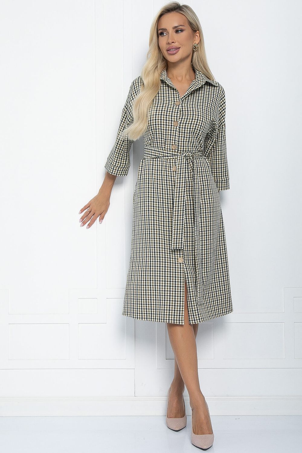 Платье Кэсси (клетка) НЬЮ П11220 LT Collection