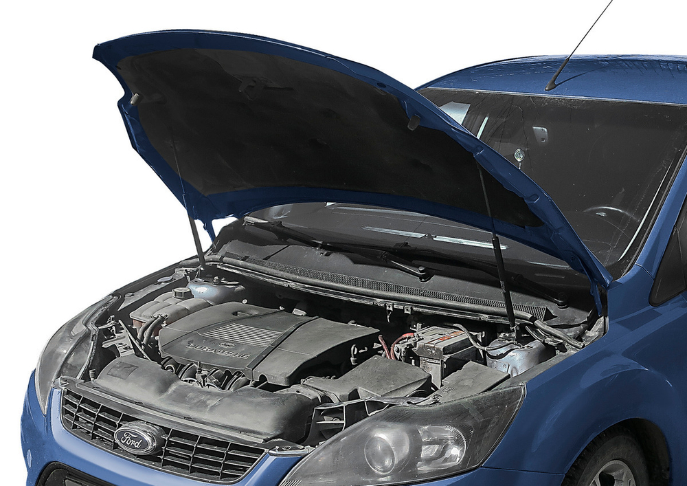 Упоры капота АвтоУпор для Ford Focus II 2005-2011, 2 шт., UFDFOC013