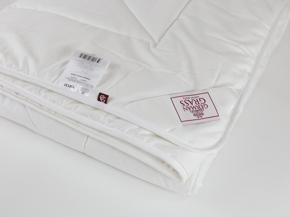 Одеяло легкое 160х220 German Grass Woolline Merino Wool Grass