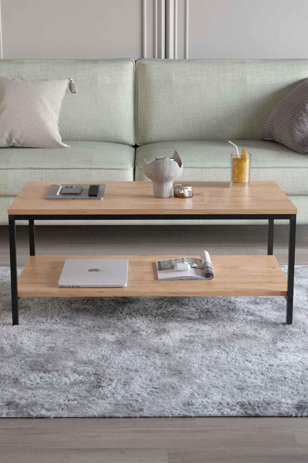 Журнальный столик ATHENA 100х55 - сосна