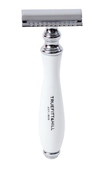 Т-образная бритва (станок) DE SAFETY ФАРФОР С ХРОМОМ WELLINGTON T&H