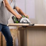 Циркулярная пила аккумуляторная Greenworks Арт. 1501607, 24 V, бесщеточная, 57 мм, без АКБ и ЗУ